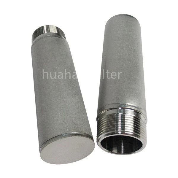Huahang 316L Sintered Powder Filter Element 50x175