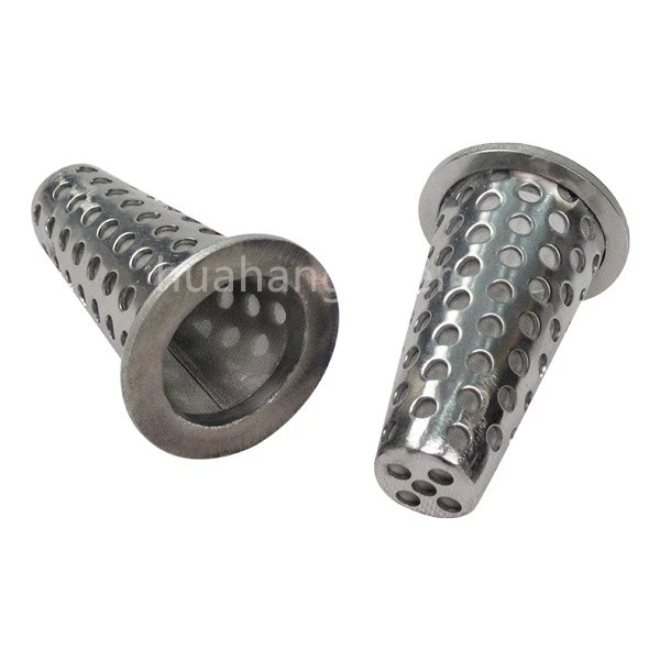Huahang 304 Conical SS Oil Filter Element 35x60